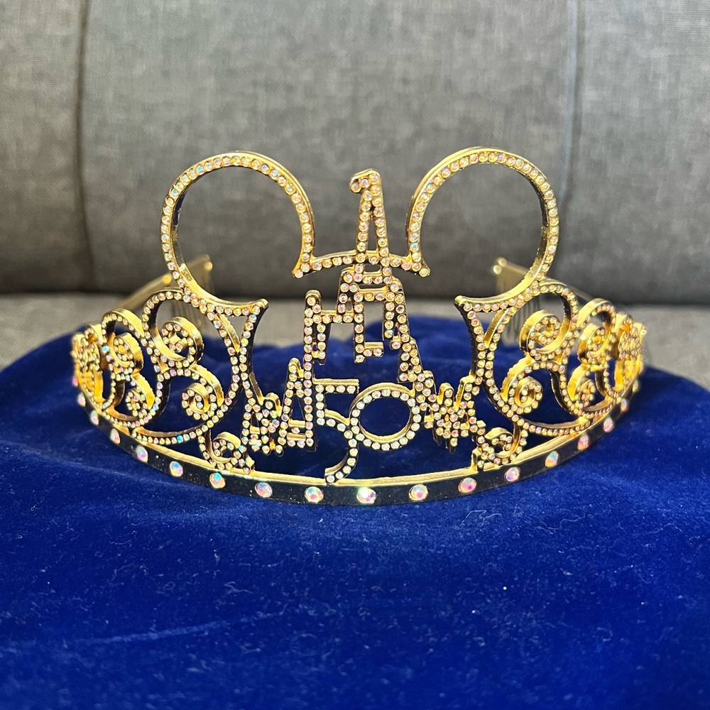 Disneyworld 50th Anniversary Crown Arribas Brothers Collectible Special Tiara